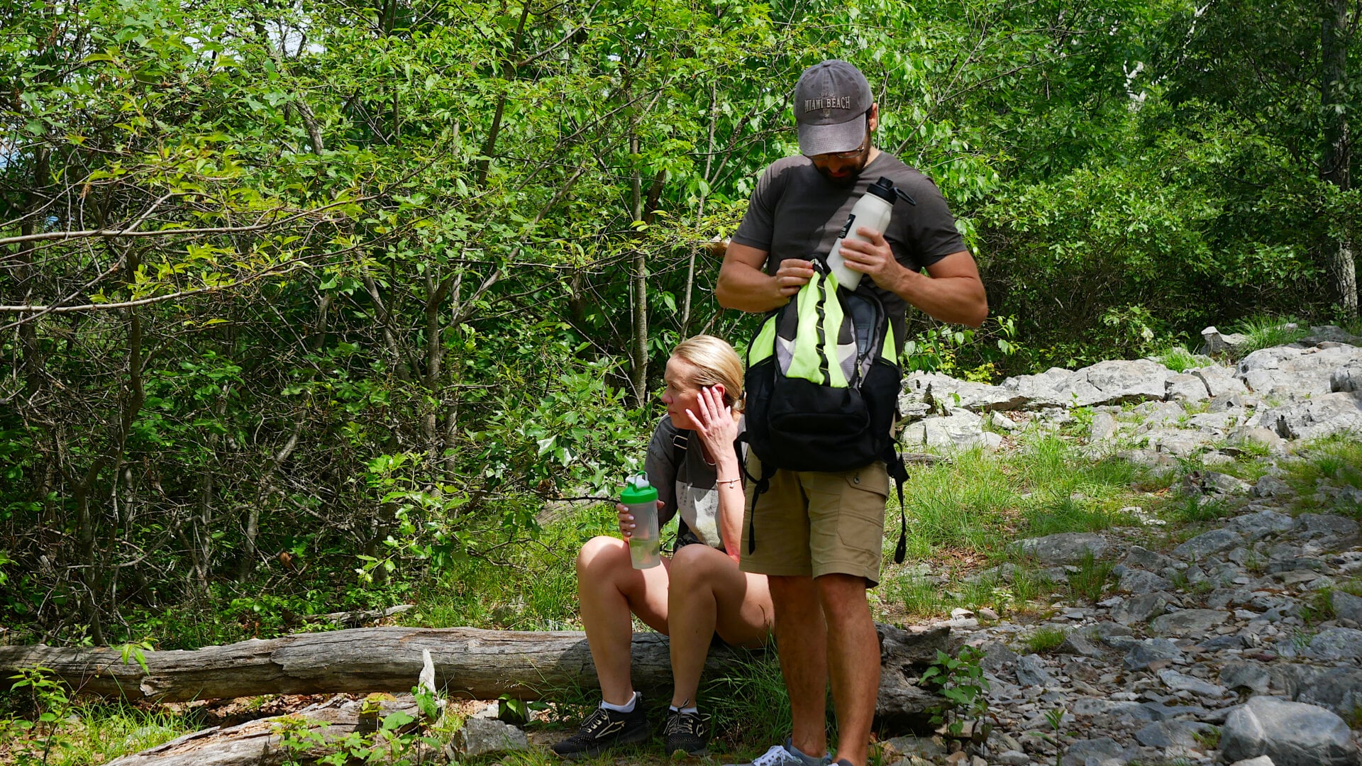 Фотография участников похода (пешей прогулки) русскоязычного сообщества в Филадельфии (штат Пенсильвания, США) 2 июня 2024 года, организованного Владом (Владимиром) Дорохиным.