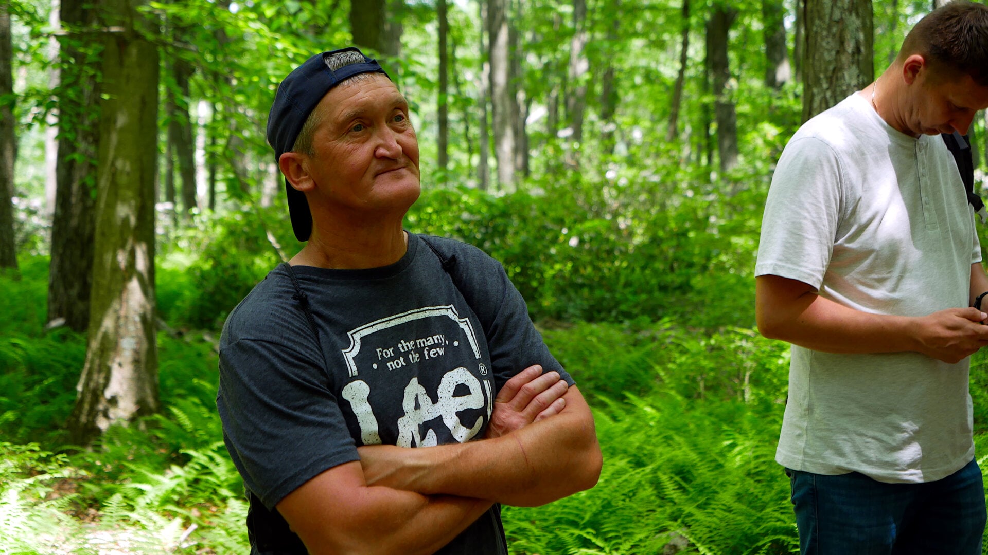 Фотография участников похода (пешей прогулки) русскоязычного сообщества в Филадельфии (штат Пенсильвания, США) 2 июня 2024 года, организованного Владом (Владимиром) Дорохиным.