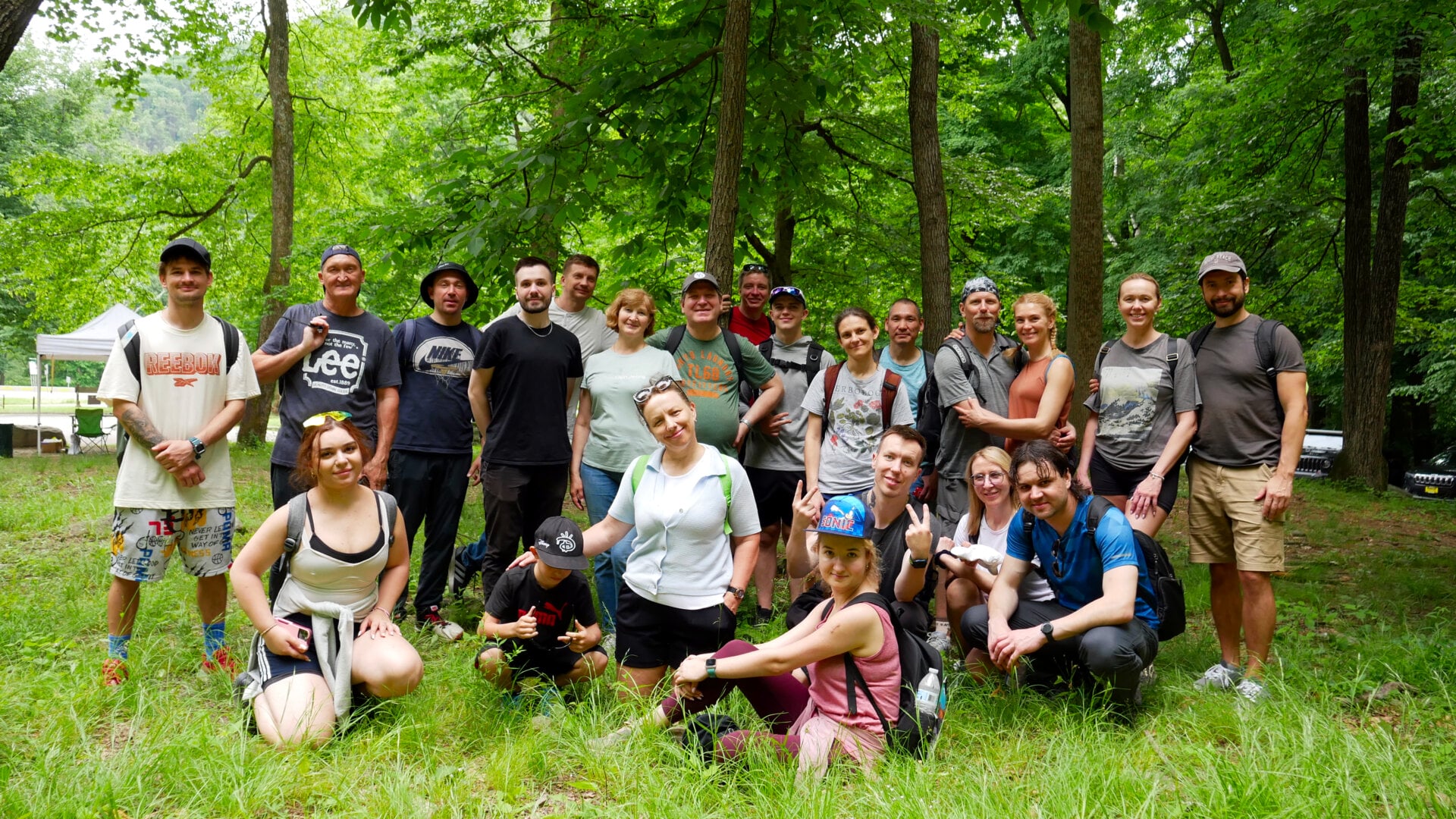 Фотография Влада (Владимира) Дорохина во время похода (пешей прогулки) русскоязычного сообщества в Филадельфии (штат Пенсильвания, США) 2 июня 2024 года, организованного Владом (Владимиром) Дорохиным.