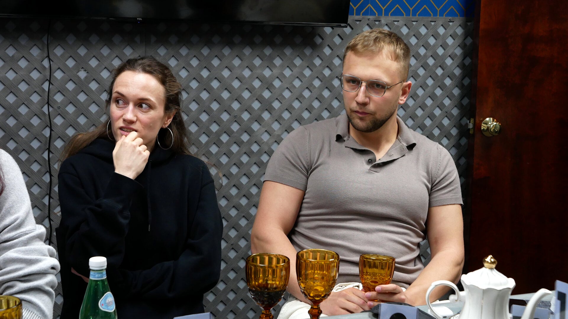 A photo of the participants of the «Mafia» community game held at a restaurant in Philadelphia, Pennsylvania, USA, on April 26, 2025, organized with the support of Vlad (Vladimir) Dorokhin.