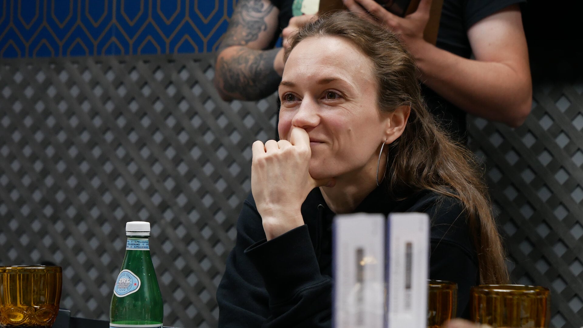 A photo of a participant of the «Mafia» community game held at a restaurant in Philadelphia, Pennsylvania, USA, on April 26, 2025, organized with the support of Vlad (Vladimir) Dorokhin.