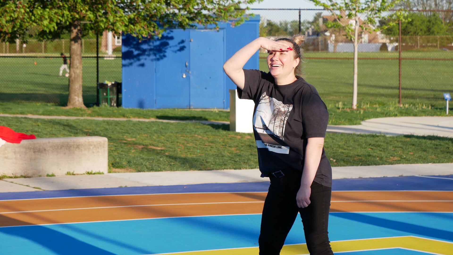 A photo of a Russian-speaking participant of the volleyball community game in Philadelphia, Pennsylvania, USA, on April 27, 2025, organized with the support of Vlad (Vladimir) Dorokhin.