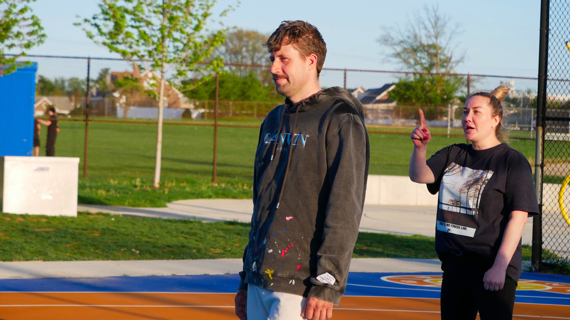 A photo of the Russian-speaking participants of the volleyball community game in Philadelphia, Pennsylvania, USA, on April 27, 2025, organized with the support of Vlad (Vladimir) Dorokhin.