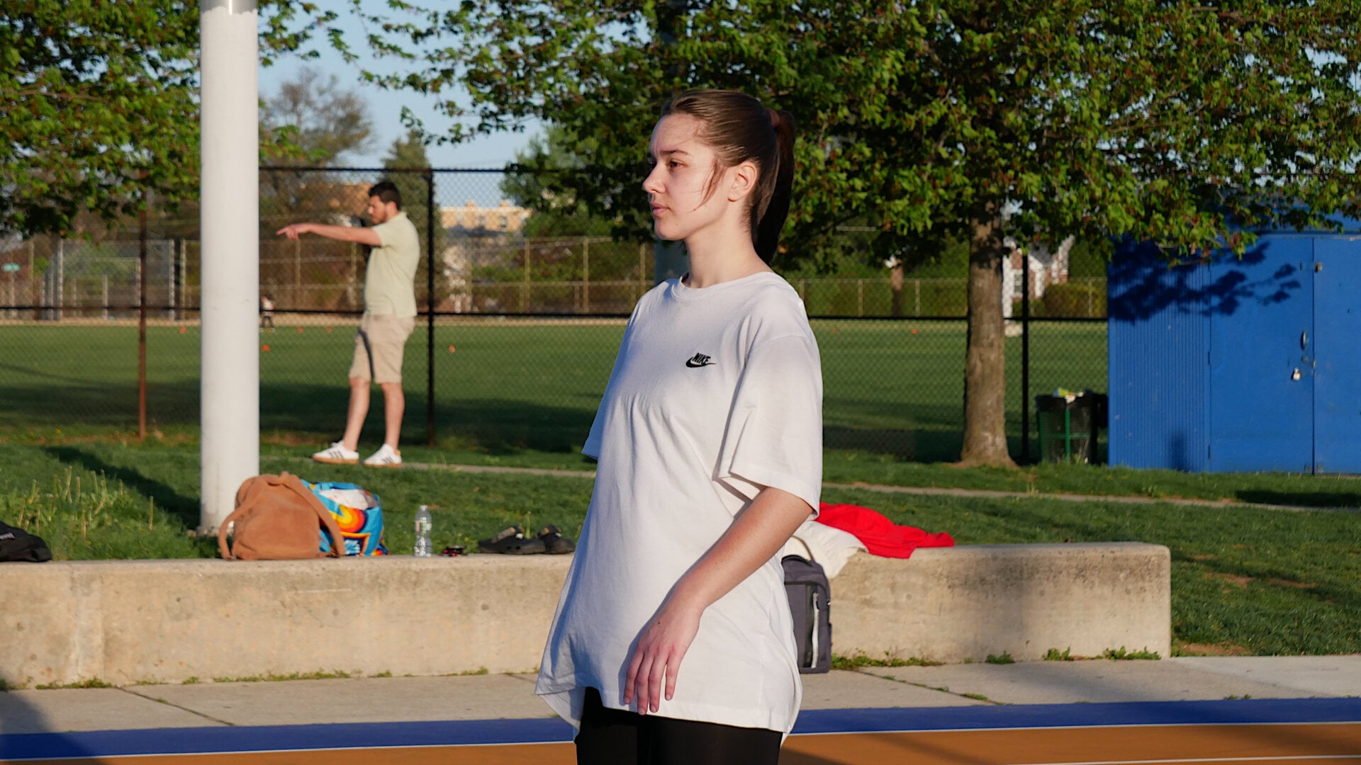 A photo of a Russian-speaking participant of the volleyball community game in Philadelphia, Pennsylvania, USA, on April 27, 2025, organized with the support of Vlad (Vladimir) Dorokhin.