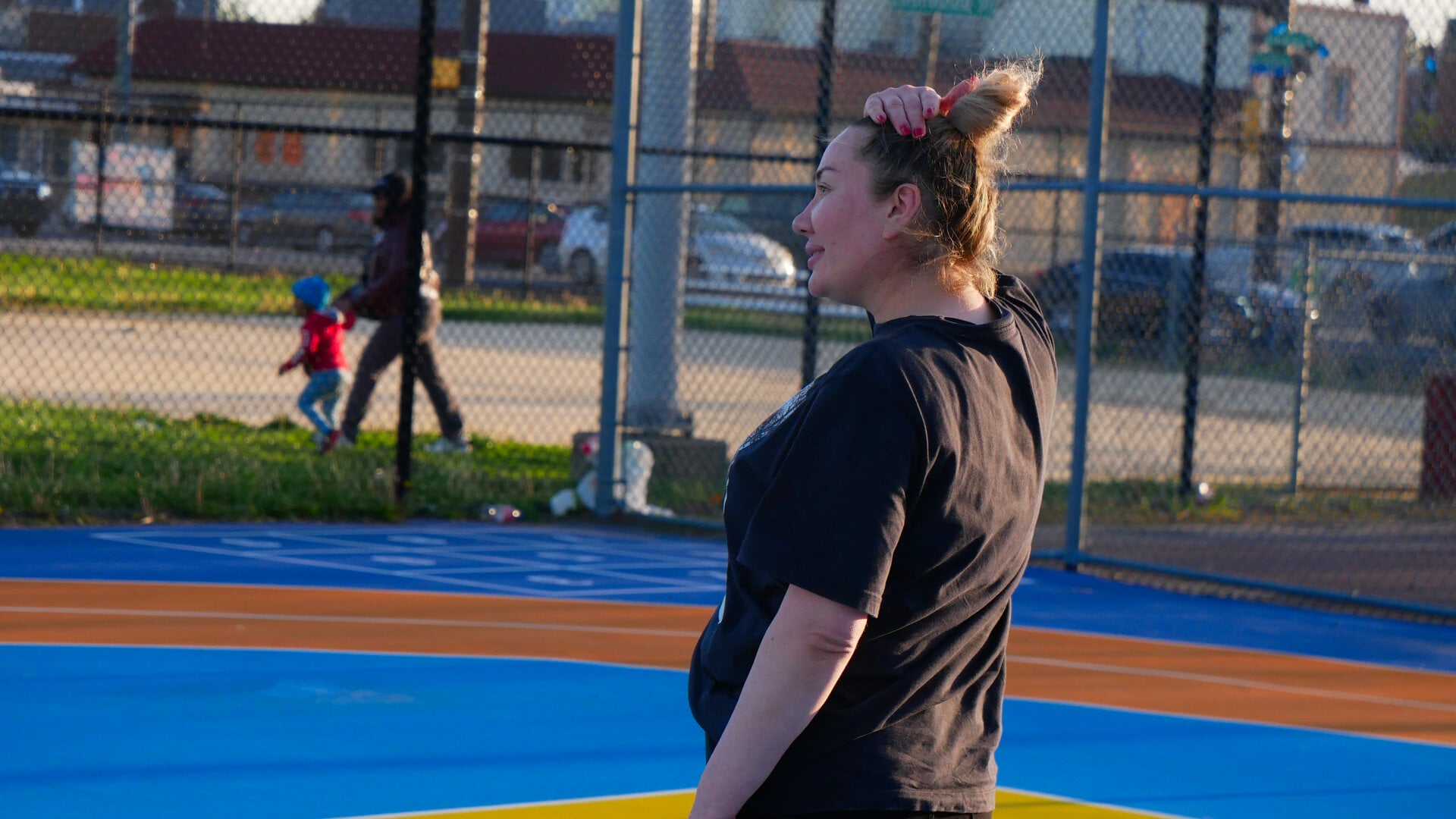 A photo of a Russian-speaking participant of the volleyball community game in Philadelphia, Pennsylvania, USA, on April 27, 2025, organized with the support of Vlad (Vladimir) Dorokhin.