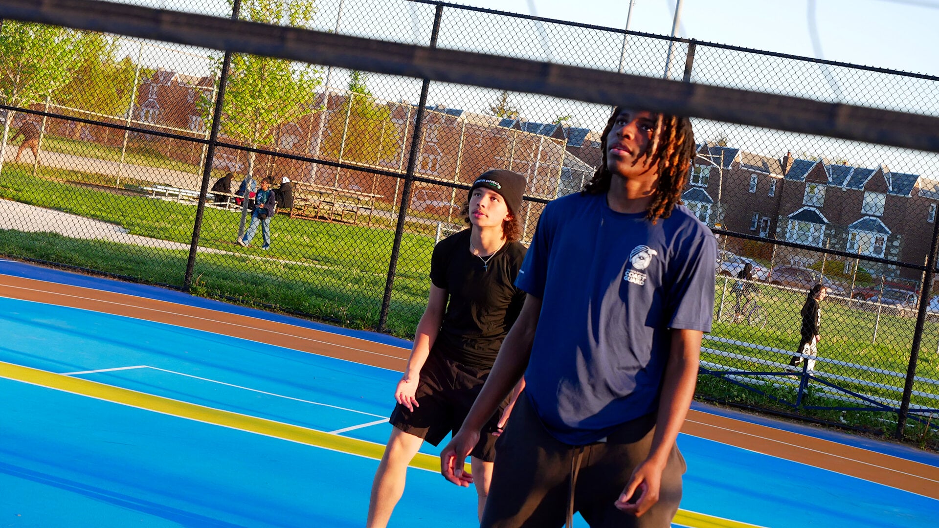 A photo of the English-speaking participants of the volleyball community game in Philadelphia, Pennsylvania, USA, on April 27, 2025, organized with the support of Vlad (Vladimir) Dorokhin.