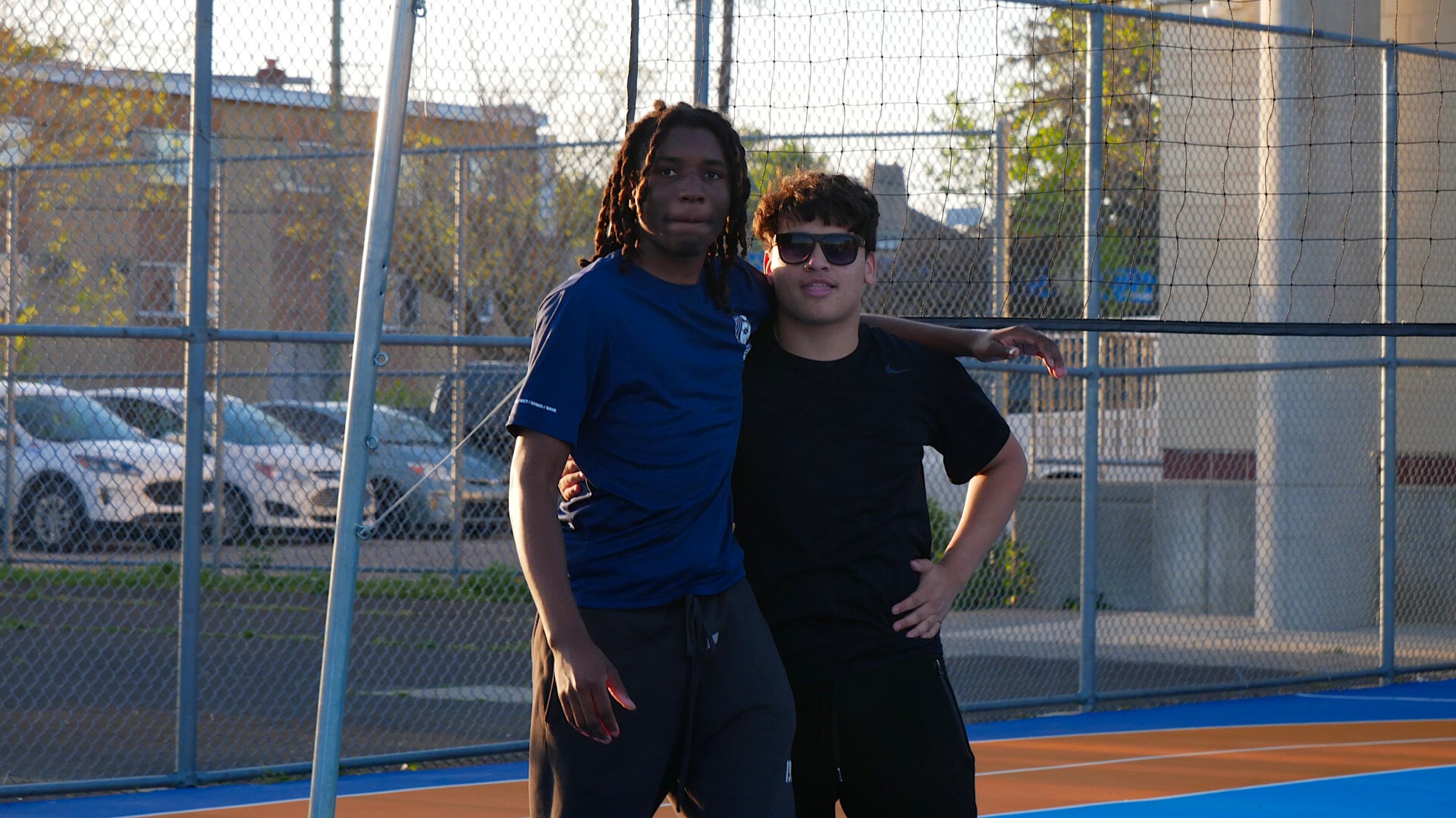 A photo of the English-speaking participants of the volleyball community game in Philadelphia, Pennsylvania, USA, on April 27, 2025, organized with the support of Vlad (Vladimir) Dorokhin.