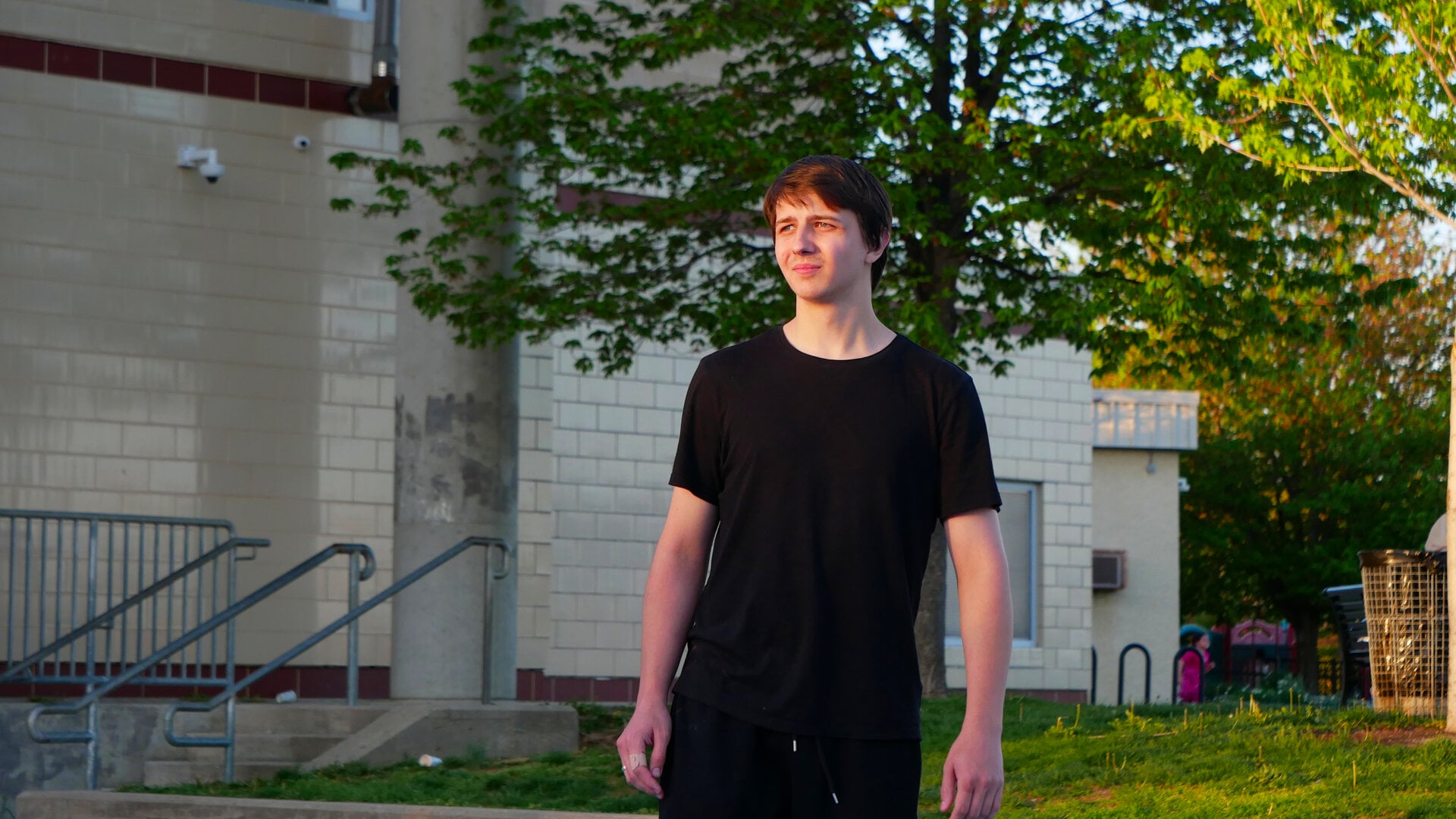 A photo of a Russian-speaking participant of the volleyball community game in Philadelphia, Pennsylvania, USA, on April 27, 2025, organized with the support of Vlad (Vladimir) Dorokhin.